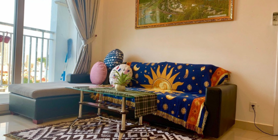 Cho thuê căn hộ biển giá rẻ, Vũng Tàu Melody, 2PN nội thất đầy đủ, view cực đẹp