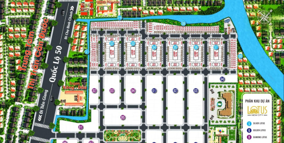 Đất nền Mặt Tiền đường QL50 , Huyện Cần Đước , Tỉnh Long An