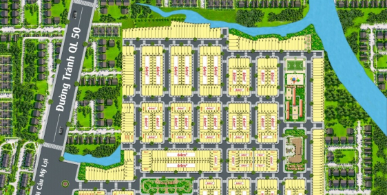 Đất Nền Mặt Tiền QL50 Giá rẻ dành cho người thu nhập thấp