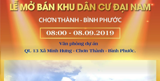 Đất nền KDC Đại Nam cam kết lợi nhuận 20%/năm