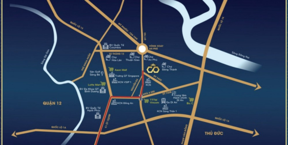 Đất nền giá rẻ Dĩ An Bình Dương sổ đỏ riêng từng lô