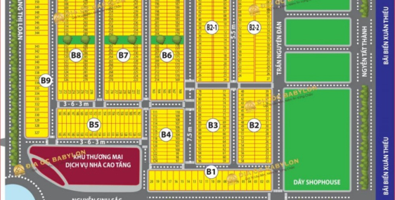 Đất dự án cách biển 300m, Sổ đỏ từng lô đã có, công chứng sang tên ngay