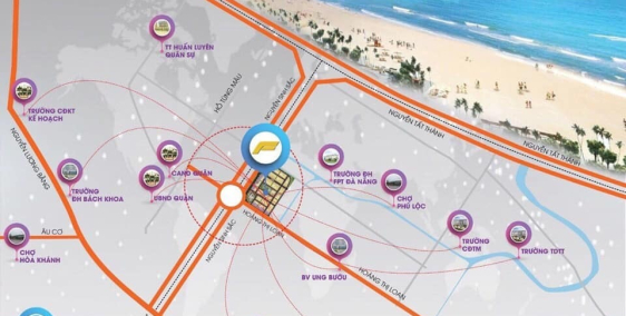 Chỉ 38 triệu/m2 bạn có thể sở hữu đất nền ven biển Nguyễn Sinh sắc