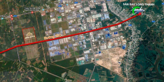 Bán đất nền Nhơn Trạch, Mega 2 giá 688 tr/lô giá gốc cty, ck 5 chỉ vàng Sjc