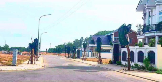 Bán đất mặt tiền 100m2 , điện âm , giá 399tr/nền ngay tttp