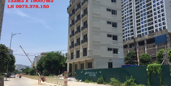 Bán đất phân lô Khu đô thị Tây Hồ Tây, Nguyễn Văn Huyên kéo dài, 132m2.