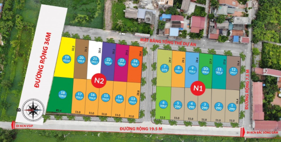 Đầu tư đất nền KĐT Bắc Sông Cấm - Không dành cho NĐT lướt sóng