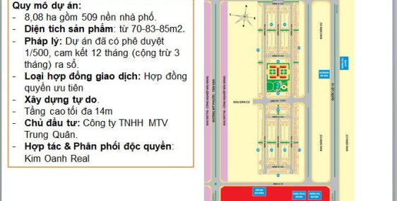 Kim Oanh mở bán dự án Golden Center City ngay TTHC Bàu Bàng giá đầu tư