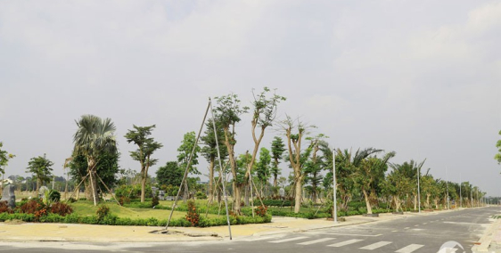 bán đất dự án mega city 1 mặt tiền đường hùng vương bình dương