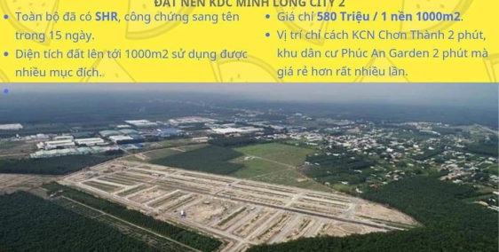 VỚI 580TR CHO 1000M2, NGAY BÊN KCN, VÌ SAO  BẠN KHÔNG ĐẦU TƯ