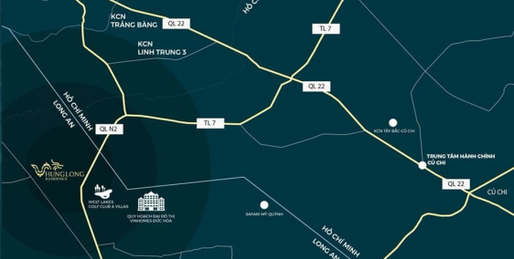 Hưng Long Residence 449tr/nền, tặng 5 chỉ vàng SJC