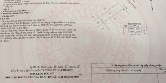 Khách cũ kẹt tiền bán lại 3 lô đất , sổ hồng riêng , xã phong phú 5 bình chánh