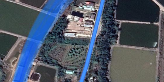 Đất Thổ Cư 2 Mặt Tiền Oto Quay Đầu Ngay Đường Dẫn Lên Cầu Vàm Sát 2