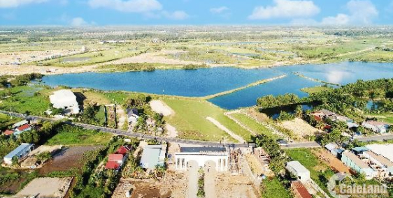 Bán lô đất thổ cư 5x20 mặt tiền đường cây trôm mỹ khánh sổ hồng riêng