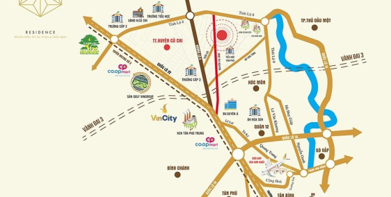  CẦN BÁN ĐẤT CỦ CHI GẦN BV XUYÊN Á,NGUYỄN THỊ LẮNG, THỔ CƯ 100%,GIÁ 10-15TR/M2