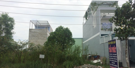 Đất chính chủ DT 5x18 sổ hồng riêng ( Hình thật) tiện kinh doanh ngay giá 580 tr