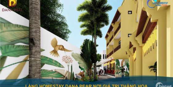 Chỉ 1 lô đất đặc biệt duy nhất 2 mặt tiền nằm trong khu đầu tư Homestay