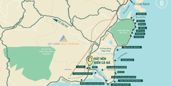 Đất nền gần Cảng biển Cà Ná-Sổ đỏ trao tay-tiềm năng hiện hữu