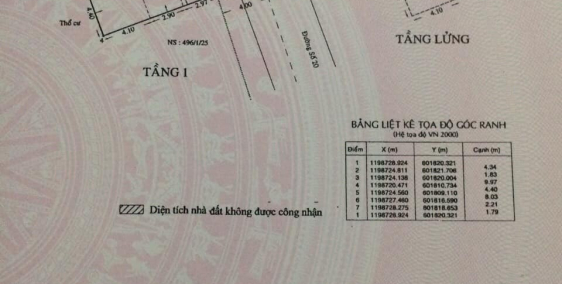 nhà hẻm xe hơi Dương Quảng Hàm, vuông vức, giá 4,4 tỷ