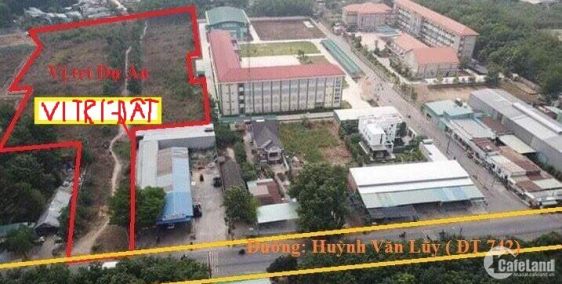 Đất Phú Chánh mặt tiền Huỳnh Văn Lũy ngay KCN Visip 2 và KCN Phú Chánh Đài Loan