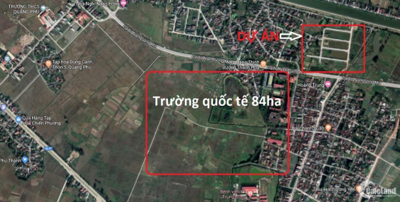 Đất nền Quảng Tâm Quảng Phí chỉ từ hơn 8 triệu/m2