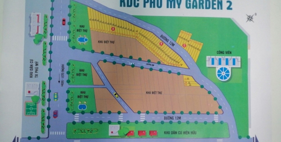 Bán Đất Đối Diện Cảng Cái Mép - TT Thị Xã Phú Mỹ Giá 5tr/m2