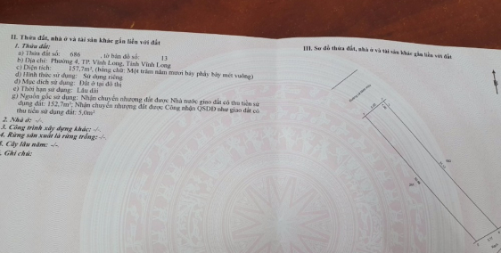 BÁN GẤP! Đất mặt tiền đường Lê Minh Hữu, TP Vĩnh Long, giá siêu tốt.