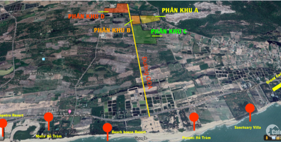 bán đất hồ tràm, ngay ubnd phước thuận, gần casino và khu nghỉ dưỡng hồ tràm