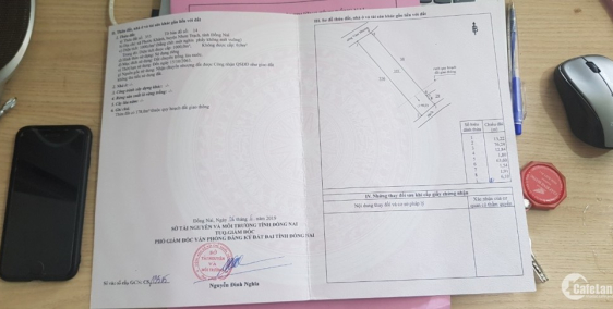 lô đất mặt tiền 25c phước khánh giá rẻ