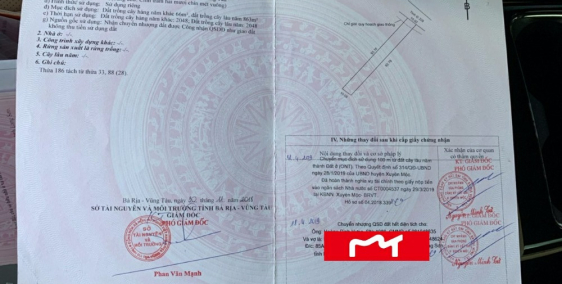 Bán lô đất vị trí đẹp MT đường 328, huyện Xuyên Mộc, tiện KD, giá tốt