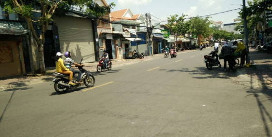 Cho thuê nhà 1 trệt 3 lầu mặt tiền Trương Công Định, làm văn phòng