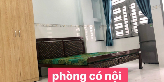 Cho thuê phòng trọ mới xây tại quận Bình Thạnh, giá tốt.