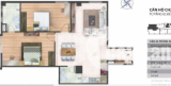 Chung cư rẻ nhất Cầu Giấy căn góc ĐN 80m2 chỉ 2 tỷ, miễn phí bảo trì.