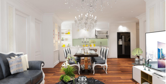 Bán cắt lỗ 200tr căn 3PN-103m2 số 05 tầng trung, hướng mát Luxury Park Views