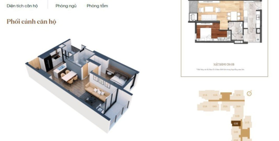 Bán căn hộ E2 Yên Hòa 60m2 bàn giao tháng 6/2020