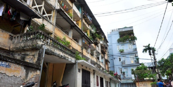 Bán nhà tầng 4 khu tập thể Nam Đồng, Đống Đa 170m 6PN 3WC giá rẻ