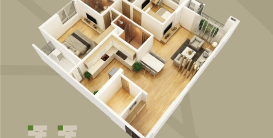 Chính chủ bán căn hộ 01-C Madarin Garden 2 giá 3.9 tỷ