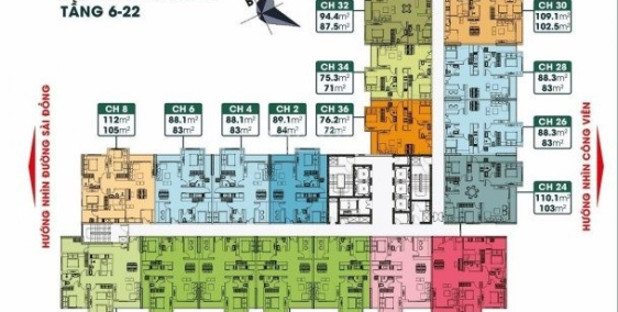 Sốc TSG Lotus SÀI ĐỒNG Căn 3PN Đồng giá 26tr/m2 view Vinhomes Riverside Hướng ĐN