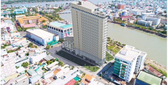 Bán căn hộ Chung cư cao cấp 1 Phòng ngủ, Marina Plaza Long Xuyên