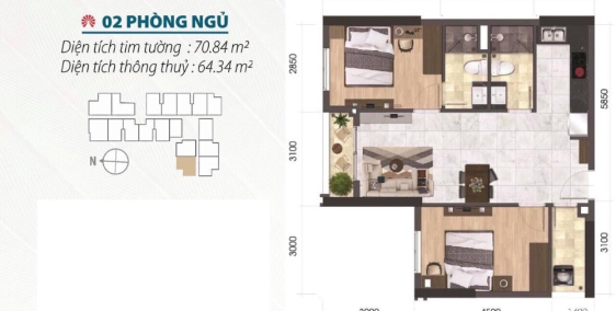 Chỉ 500 triệu sở hữu ngay căn hộ Quận 6,LK quận 5