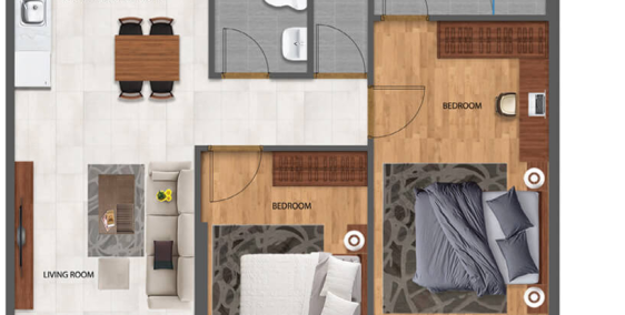 CẦN NHƯỢNG LẠI CĂN HỘ SAFIRA Q9 2PN 69M2 GIÁ 2.090 TỶ LH:0978193600 ( THƯ )