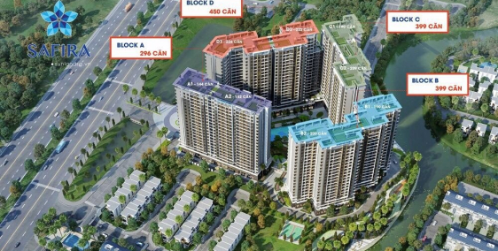 Cần bán gấp căn 2PN dự án Safira Khang Điền