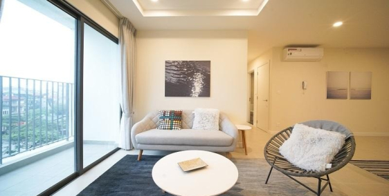 CHCC cao cấp Kosmo Tây Hồ -2PN, 84m2, 2 logia, view Hồ Tây