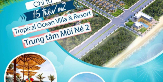 Đất nền biệt thự biển giá đầu tư chỉ 15tr/m2