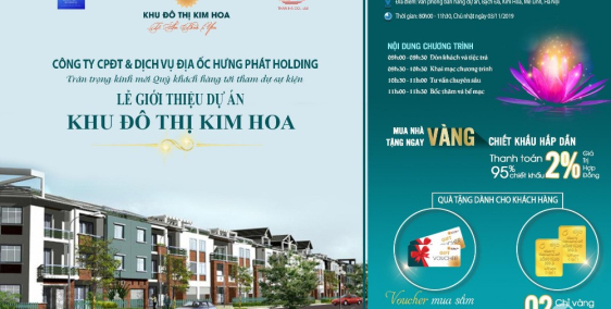Dự án khu đô Thị Kim Hoa – Mê Linh thuộc xã Phúc Thắng huyện Mê Linh, Hà Nội