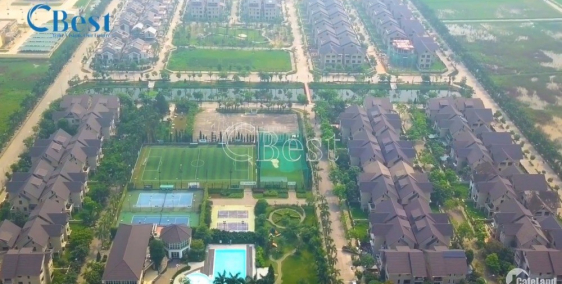 Biệt thự 300m gần chùa thầy, khu tuần châu Ecompack