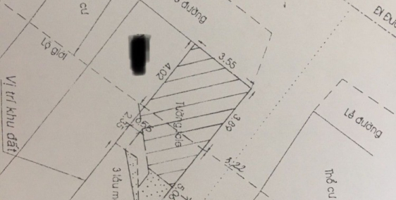 Mặt tiền 3,55m Nguyễn Văn Đậu- Bình Thạnh, CN 40,5m, 9,5 tỷ