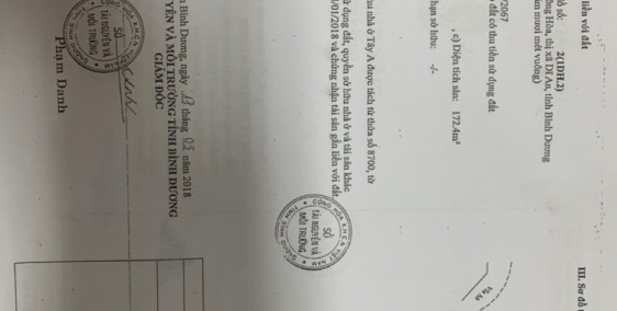 Cần bán biệt thự mặt tiền võ thị sáu siêu rẽ, dĩ an bình dương