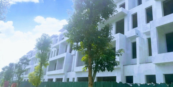 Bán biệt thự Lan Viên khu Đặng Xá, căn liền kề 132m2, đã hoàn thiện ngoài, giá 7