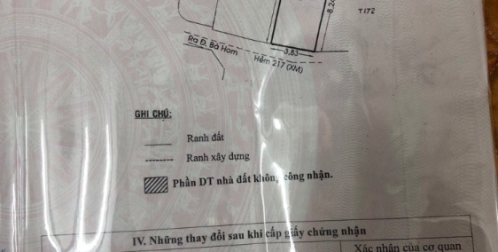 Bán nhà 2 mặt tiền 133 đường số 10, P.13, Quận 6